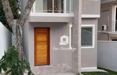 Casa com 2 quartoss à venda, 76 m² por r$ 350.000 - maria paula - são gonçalo/rj