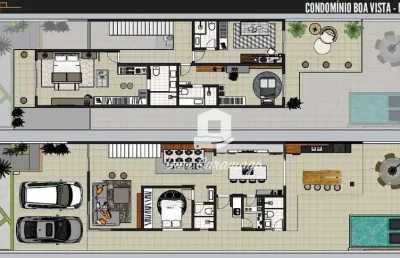 Casa em condomínio fechado com 4 quartos à venda na Rua Quatro, Itaipu, Niterói