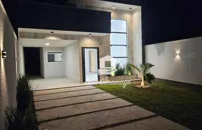 Casa à venda, 122 m² por r$ 650.000,00 - jardim atlântico oeste - maricá/rj