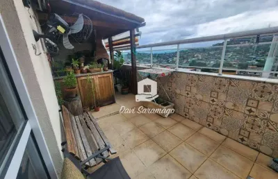 Cobertura com 3 quartos à venda no barreto - niterói/rj