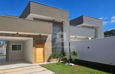 Casa com 3 quartos à venda, 120 m² por r$ 650.000 - jardim atlântico oeste - maricá/rj