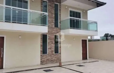 Casa à venda, 93 m² por r$ 410.000,00 - barroco (itaipuaçu) - maricá/rj