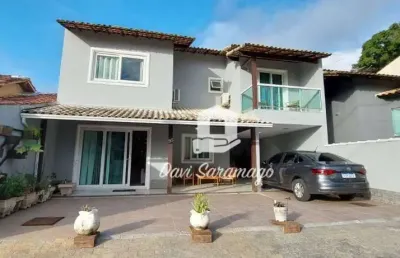 Casa em condomínio fechado com 4 quartos à venda na Estrada Velha de Maricá, Várzea das Moças, Niterói