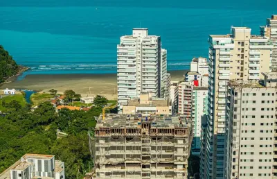 Apartamento para venda em praia grande, canto do forte, 3 dormitórios, 3 suítes, 4 banheiros, 2 vagas