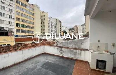 Casa em condomínio fechado com 5 quartos à venda na rua do catete, catete, rio de janeiro, 200 m2 por r$ 1.680.000