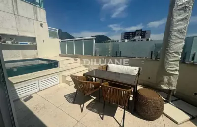 Cobertura com 3 quartos à venda na rua da passagem, botafogo, rio de janeiro, 156 m2 por r$ 2.950.000