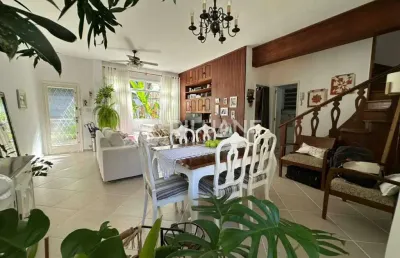 Casa em condomínio fechado com 4 quartos à venda na rua mário pederneiras, humaitá, rio de janeiro, 157 m2 por r$ 1.800.000