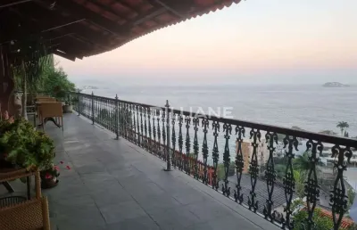 Casa com 4 quartos à venda na rua nuno álvares pereira, vidigal, rio de janeiro, 524 m2 por r$ 4.000.000