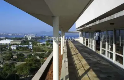 Sala comercial para alugar na avenida augusto severo, glória, rio de janeiro, 972 m2 por r$ 12.000