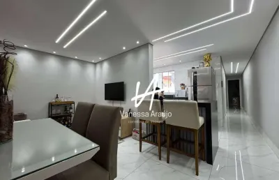 Casa com 3 dormitórios sendo uma suíte à venda, 65 m² por r$ 430.000 - parque jatobá (nova veneza) - sumaré/sp