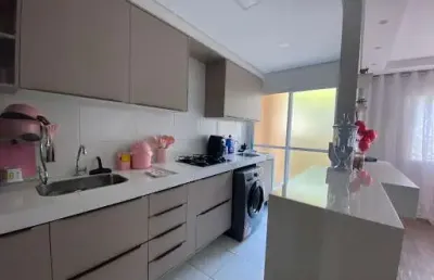 Apartamento com 2 dormitórios térreo com planejados à venda, 52 m² por r$ 260.000 - chácara santa antonieta (nova veneza) - sumaré/sp