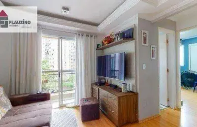 Apartamento com 2 dormitórios à venda, 54 m² por r$ 335.000 - vila das belezas - são paulo/sp