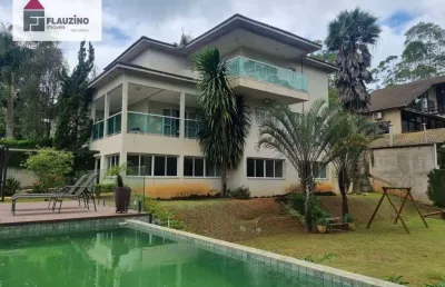 Sobrado com 7 dormitórios à venda, 1800 m² por r$ 2.980.000,00 - loteamento chacaras embu-guacu - embu-guaçu/sp