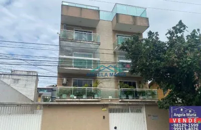 Cobertura com 3 dormitórios à venda por r$ 720.000 - jardim mariléa - rio das ostras/rj
