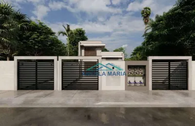 Casa com 2 dormitórios à venda por r$ 390.000,00 - jardim bela vista - rio das ostras/rj