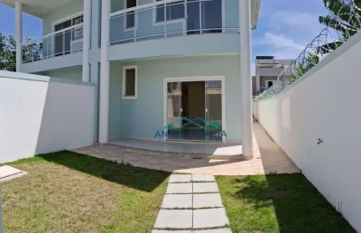 Casa com 4 dormitórios à venda por r$ 690.000 - jardim bela vista - rio das ostras/rj