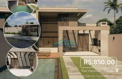 Casa com 4 quartos à venda na Rua Vassouras, Jardim Mariléa, Rio das Ostras