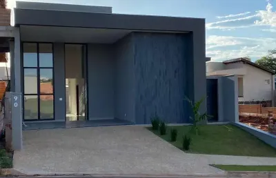 Casa em condomínio fechado com 3 quartos à venda em bonfim paulista, ribeirão preto  por r$ 990.000
