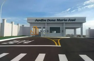 Terreno em excelente localização situado no condomínio residencial dona maria josé, em indaiatuba/sp, medindo 394,20 metros quadrados .