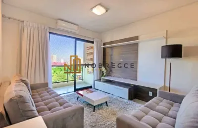 Lindo apartamento mobiliado para locação, residencial saint germain - indaiatuba/sp.