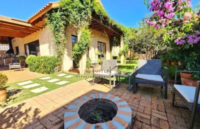 Casa em condomínio para locação em atibaia, condomínio residencial shamballa iii, 3 dormitórios, 3 suítes, 4 banheiros, 6 vagas