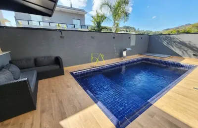 Casa em condomínio para locação em atibaia, condomínio atibaia park i, 3 dormitórios, 3 suítes, 4 banheiros, 4 vagas
