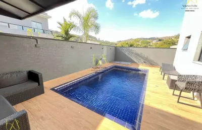 Casa em condomínio para venda em atibaia, condomínio atibaia park i, 3 dormitórios, 3 suítes, 4 banheiros, 4 vagas