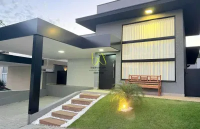 Casa em condomínio para venda em atibaia, condomínio atibaia park i, 3 dormitórios, 3 suítes, 4 banheiros, 2 vagas