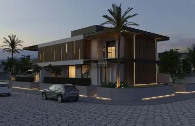 Casa nova, em jurerê, alto padrão, 3 suites,4 vagas, piscina.