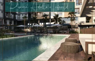 Apartamento com 2 quartos à venda na Avenida dos Salmões, Jurerê Internacional, Florianópolis