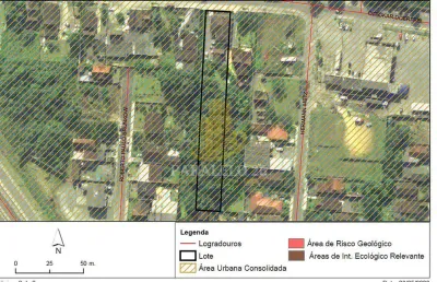 Terreno no anita próximo ao futuro cidades das águas