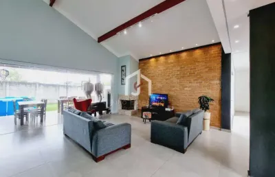 Casa em condomínio fechado com 3 quartos à venda na rua lázaro de paula santos, chácaras cataguá, taubaté por r$ 1.500.000