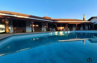 Casa em condomínio fechado com 5 quartos à venda no condomínio vale do sol, tremembé  por r$ 2.500.000