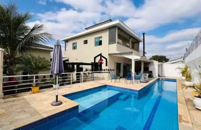 Casa em condomínio fechado com 4 quartos à venda na avenida arnaldo felipe sbruzzi, jardim oasis, taubaté por r$ 1.470.000