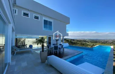 Casa em condomínio fechado com 5 quartos à venda na rua lázaro de paula santos, chácaras cataguá, taubaté por r$ 3.990.000