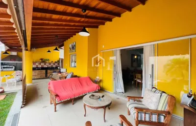 Casa em condomínio fechado com 4 quartos à venda no caminho novo, tremembé  por r$ 1.200.000