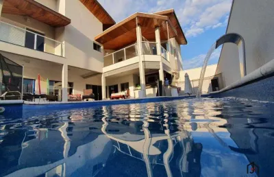 Casa em condomínio fechado com 3 quartos à venda em campos do conde, tremembé  por r$ 2.300.000