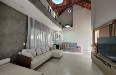 Casa em condomínio fechado com 3 quartos à venda no village da serra, tremembé  por r$ 1.700.000
