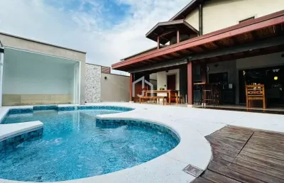 Casa em condomínio fechado com 3 quartos à venda na avenida independência, condominio residencial vale dos principes, taubaté por r$ 1.840.000