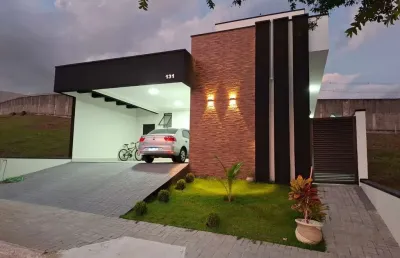Casa em condomínio fechado com 3 quartos à venda na rua dubai, condominio cataguá way, taubaté por r$ 990.000