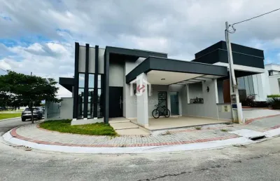 Casa em condomínio fechado com 3 quartos à venda no caminho novo, tremembé  por r$ 950.000