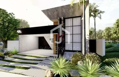 Casa em condomínio fechado com 3 quartos à venda na avenida das palmeiras, condomínio terras do vale, caçapava por r$ 1.350.000