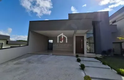 Casa em condomínio fechado com 3 quartos à venda na rodovia joão amaral gurgel, santa mônica, caçapava por r$ 1.120.000