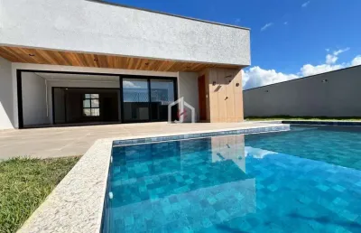 Casa em condomínio fechado com 4 quartos à venda na avenida doutor josé wenceslau júnior, campos do conde, taubaté por r$ 1.920.000