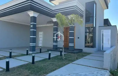 Casa em condomínio fechado com 3 quartos à venda na estrada municipal professora olívia alegri, reserva do vale, caçapava por r$ 1.280.000