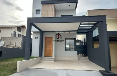 Casa em condomínio fechado com 3 quartos à venda na rua advogado josé penna florençano, chácara belo horizonte, taubaté por r$ 629.000