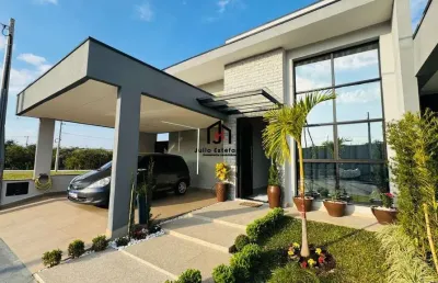 Casa em condomínio fechado com 3 quartos à venda no caminho novo, tremembé  por r$ 1.200.000