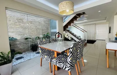 Casa em condomínio fechado com 3 quartos à venda na rua expedicionário benedito de moura, jardim baronesa, taubaté por r$ 890.000