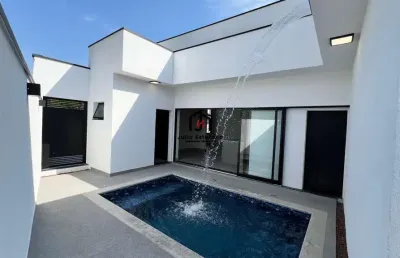 Casa em condomínio fechado com 3 quartos à venda no dos guedes, tremembé  por r$ 1.350.000