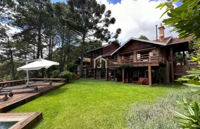Casa com 5 quartos à venda no alpes de campos do jordão, campos do jordão  por r$ 6.000.000